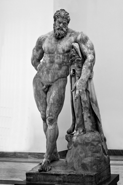 Ercole Farnese, marmo, III sec. d.C., Napoli, Museo Archeologico Nazionale - Ph. Giuseppe Savo | ccby-nc-nd2.0