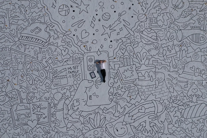 Francesco Caporale in arte FRA! con il suo Doodle Dream