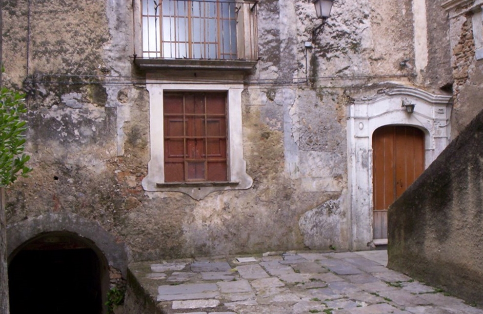 Palazzo Salituri alla Giudeca, scorcio del cortile interno