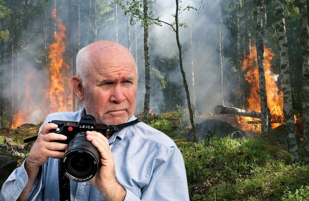 Il fotografo americano Steve McCurry