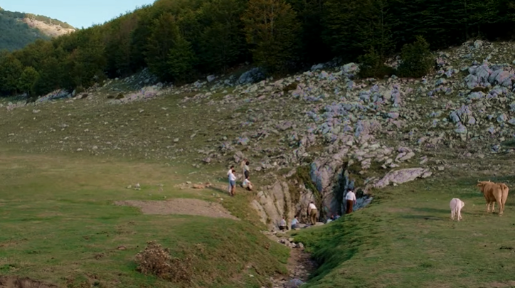 L'accesso all'Abisso del Bifurto in una scena del film