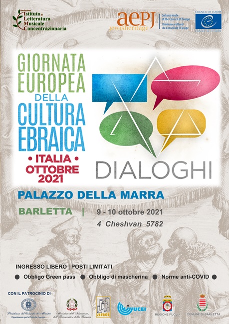 Giornata Europea della Cultura Ebraica, Barletta 2021