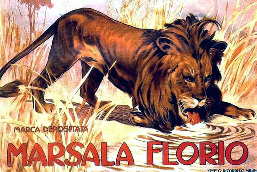 Il trade mark del Marsala Florio
