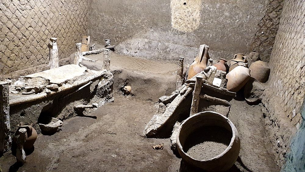 Pompei. La stanza degli schiavi - Image credit: Parco Archeologico di Pompei 