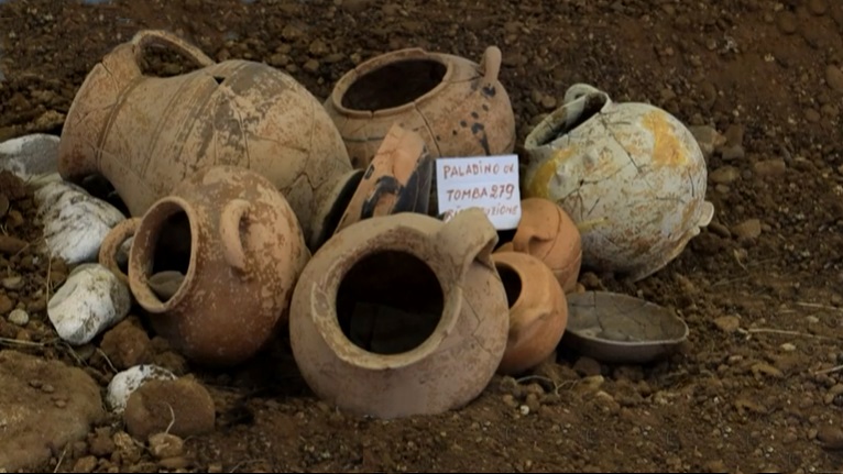 Ceramiche enotrie, corredo funerario - Museo Archeologico Nazionale di Amendolara (Cs)