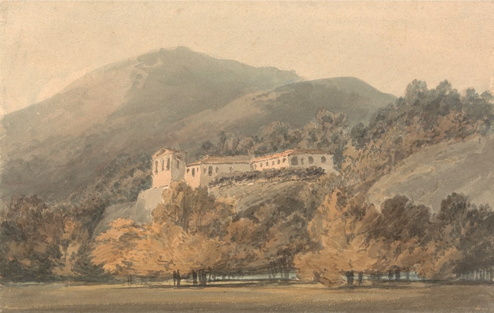 J. M. William Turner, Santa Lucia, un convento nei pressi di Caserta - Yale Center for British Art