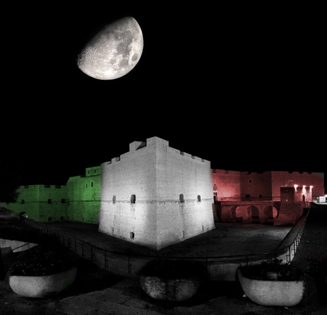 Scorcio notturno del Castello di Barletta - Image by Buona Puglia