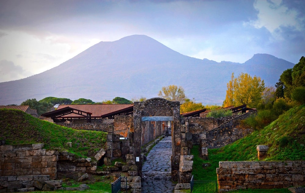 Scorcio del Parco Archeologico di Pompei
