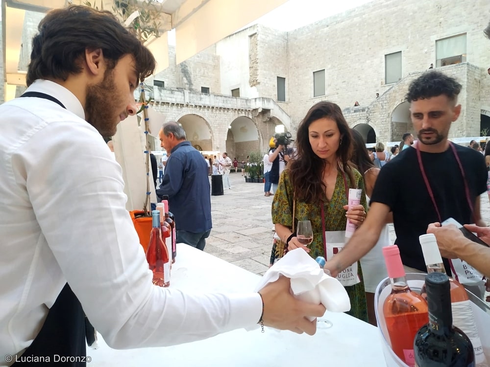 Degustazione di Rosati al Buona Puglia Food Festival 2022 - Ph. Luciana Doronzo