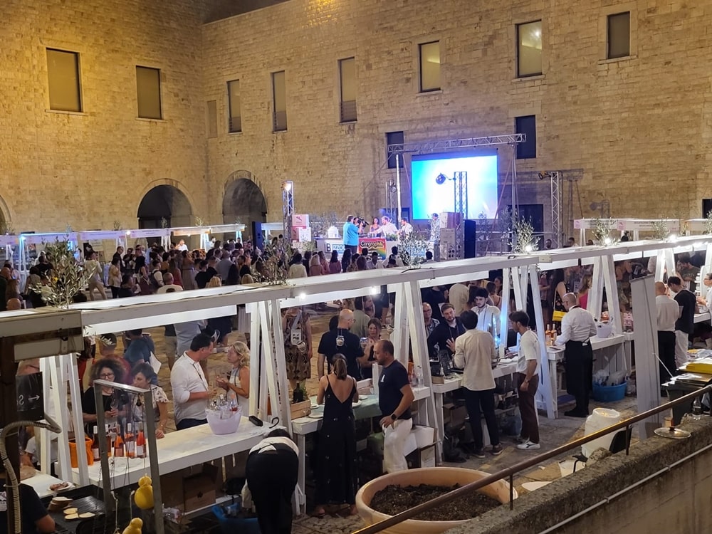 Un momento del Buona Puglia Food Festival 2022, Castello di Barletta - Ph. Buona Puglia