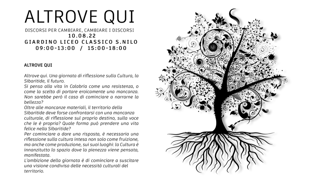 Altrove Qui (Corigliano Rossano, 10 agosto 2022)