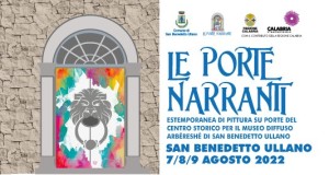 Le Porte Narranti: a S. Benedetto Ullano le porte del centro storico ”parlano” il linguaggio dell’arte