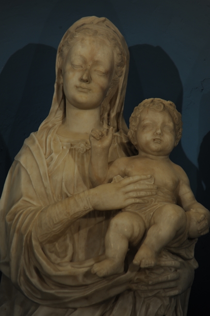 Rinaldo Bonanno, Madonna con Bambino, 1582, Concattedrale dell'Isodia, Bova (RC)