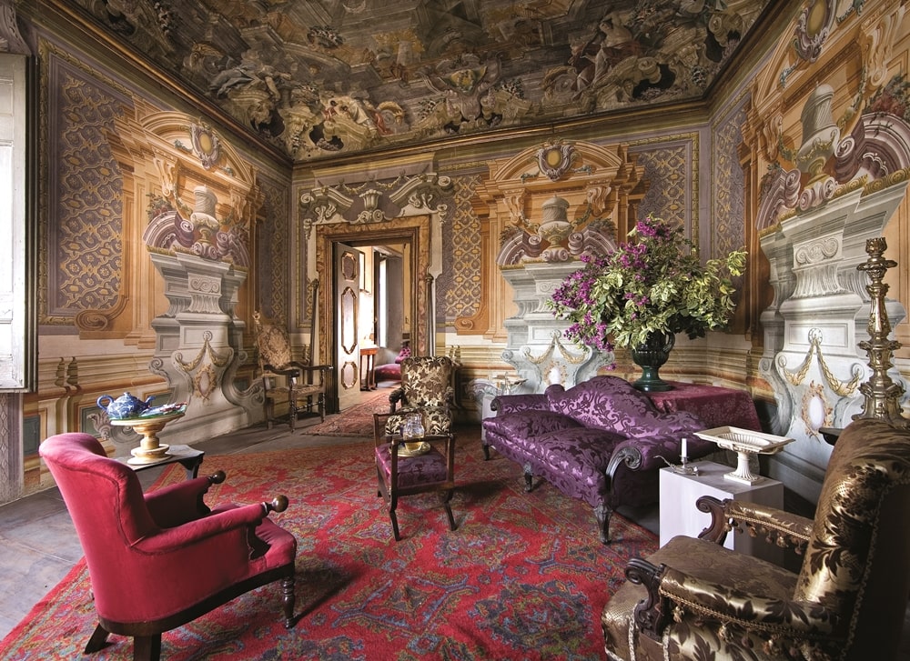 Sala delle Virtù, Palazzo Mondo, XVIII sec., Capodrise (CE) - Ph. Roberto Pierucci