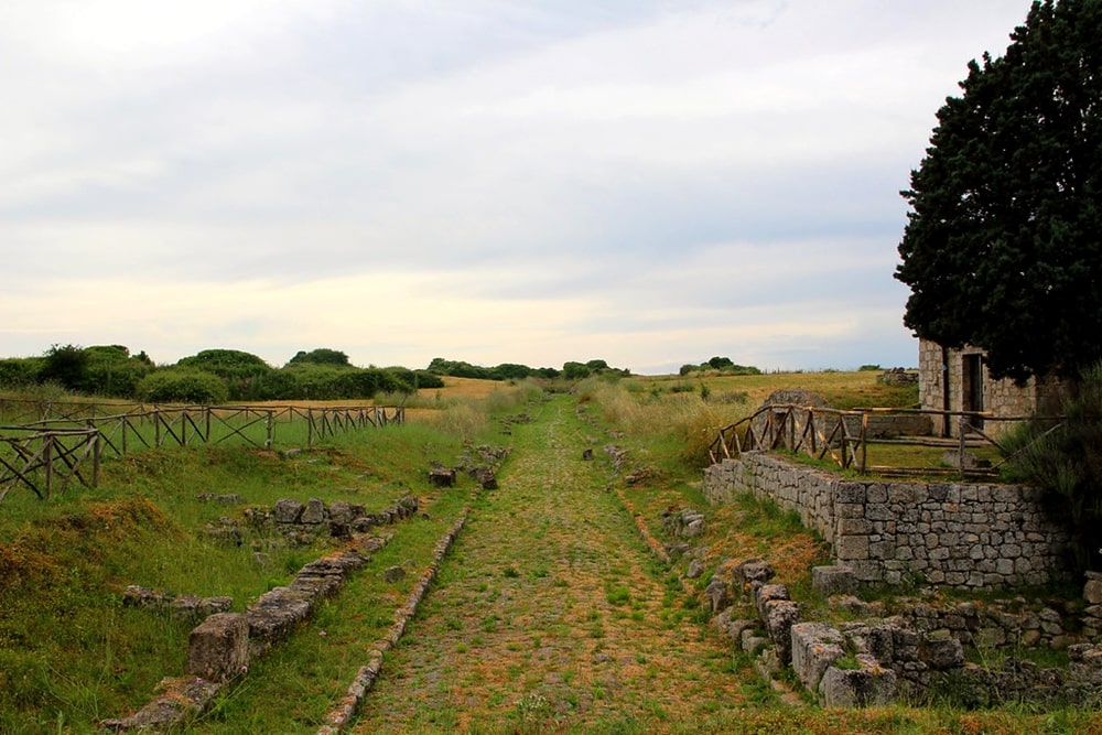 Scorcio dell'area archeologica dell'antica Akrai, Palazzolo Acreide (Sr)