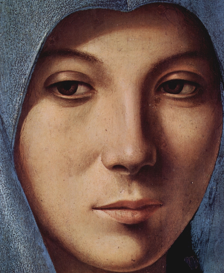 Annunziata - Antonello da Messina, part.