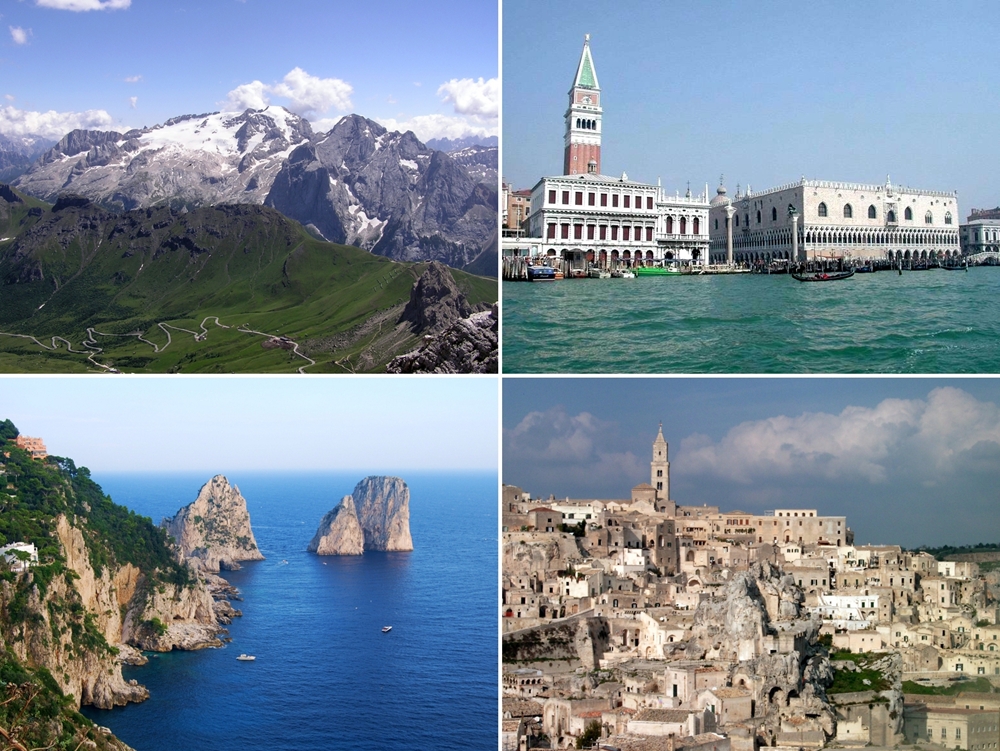Collage_turismo_Italia