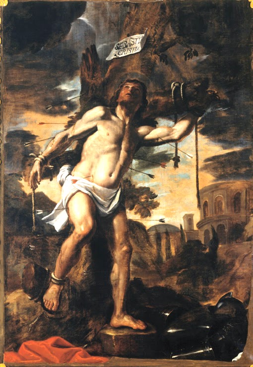 Mattia Preti - Martirio di San Sebastiano, 1687