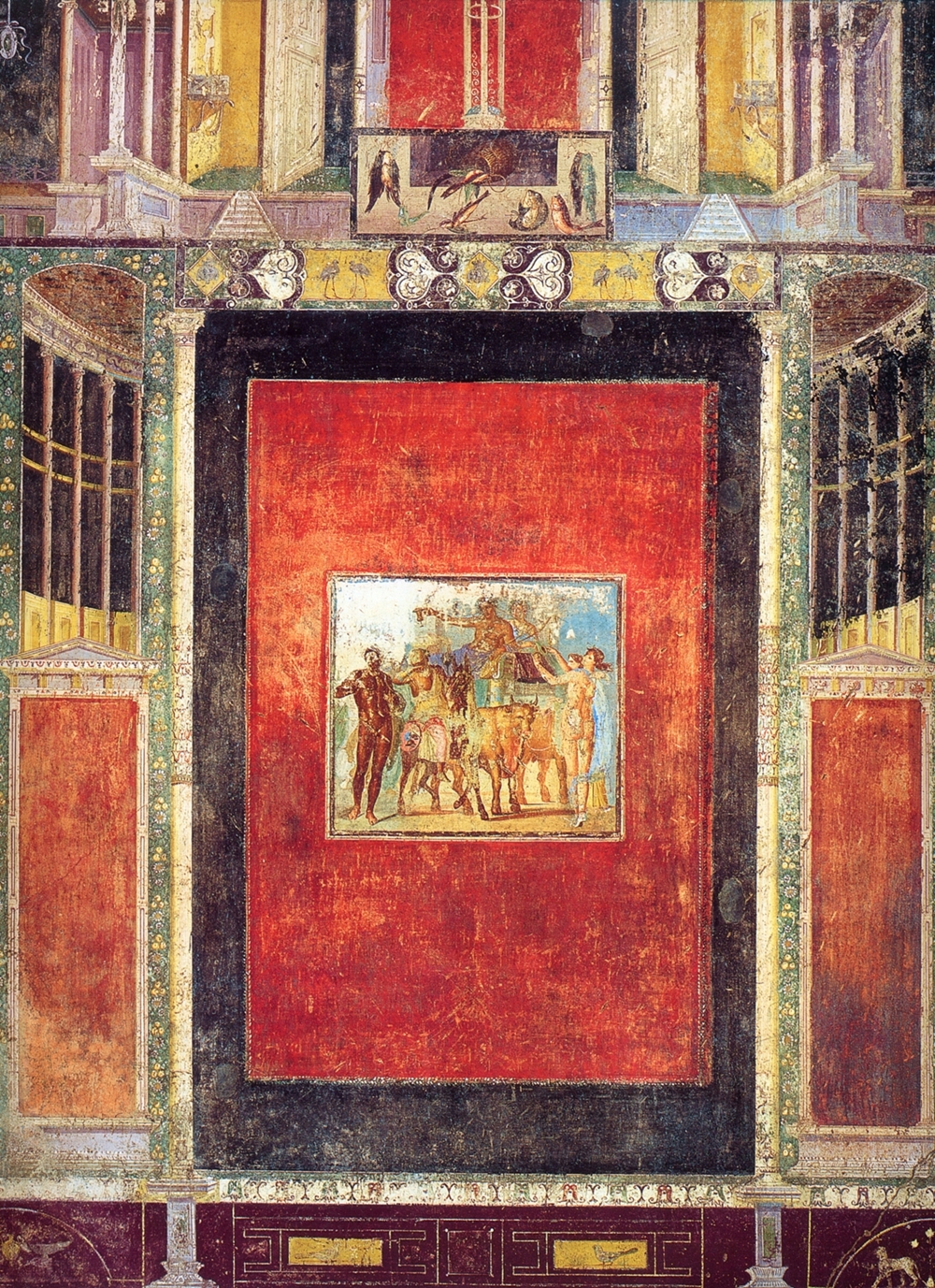 Pompeii_-_Casa_di_Marco_Lucrezio_Frontone_-_Tablinum