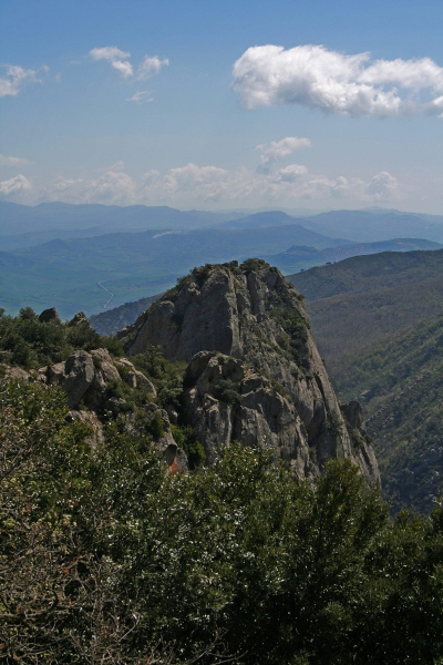 L'area di Ficuzza vista dalla Rocca Busambra (Pa) - Ph. Carlo Columba | CCBY-SA2.5