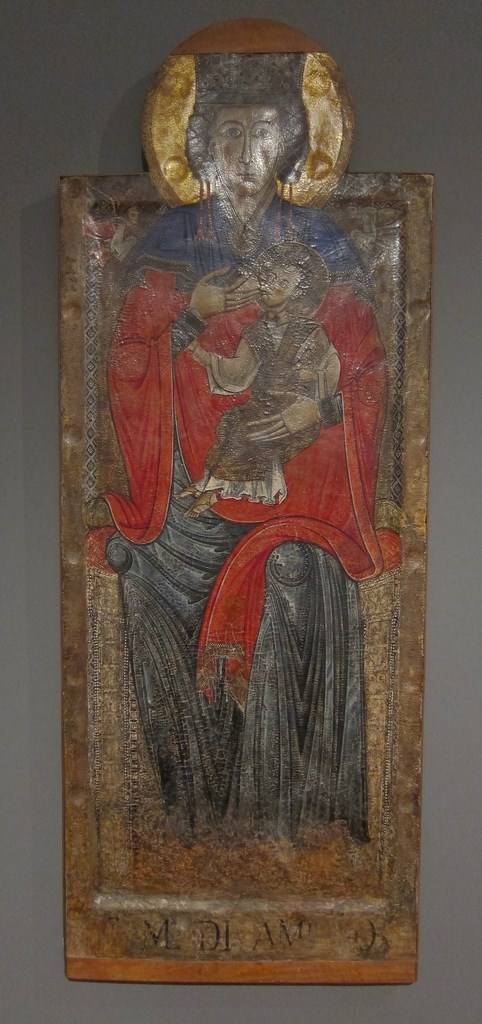 Madonna of Ambro,Benedictine painter, 12th century-beginning of
