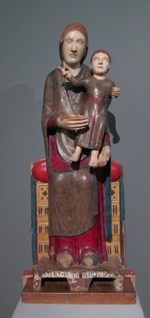 Madonna of the Bowls, Magister machilonus and sculptor working i