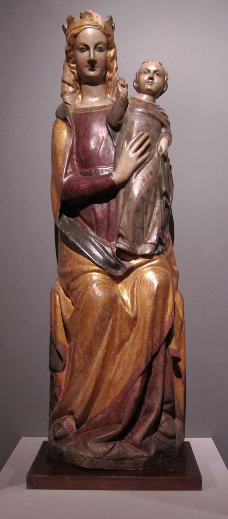 Enthroned Madonna with Christ Child, Master of Madonna di San Si