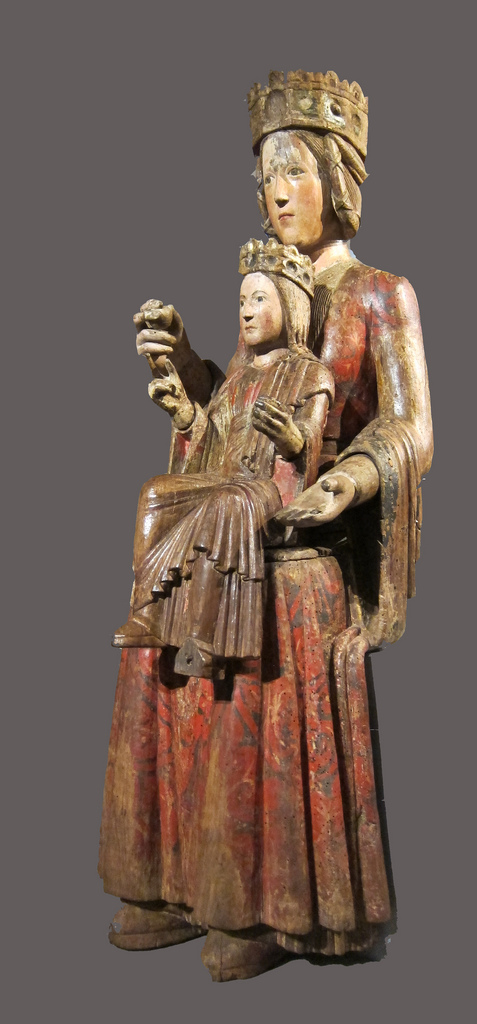 Enthroned Madonna with Christ Child, Master of Abruzzo, end 12th
