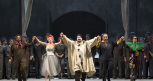 A Bari il pubblico congeda fra gli applausi l’opera ‘Pagliacci’, ma brillano solo il baritono Rosiello e il direttore La Malfa
