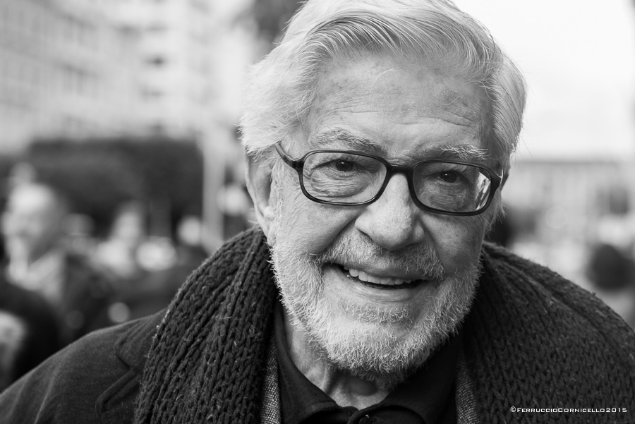 Puglia – Il regista italiano Ettore Scola al Bif&st, Teatro Petruzzelli, Bari – Ph. © Ferruccio Cornicello | Photogallery a fondo pagina