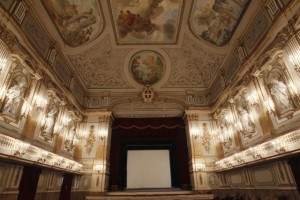 Scorcio del Teatrino di Corte di Palazzo Reale, Napoli